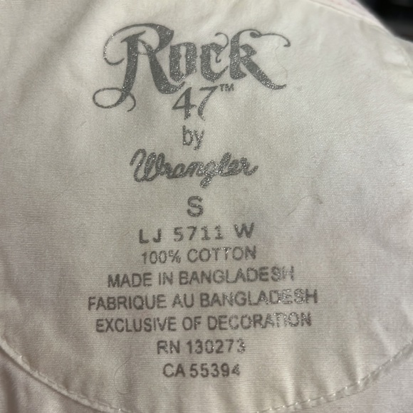 Rock by Wrangler Western Wear Shirt - Picture 8 of 9